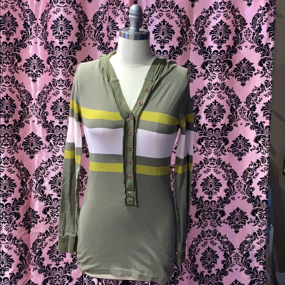 Free People rugby shirt